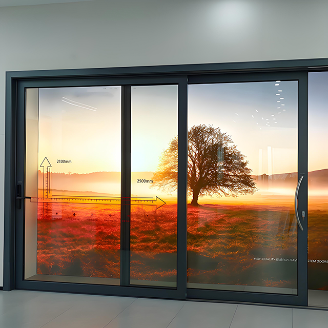 Outdoor Heavy-Duty Sliding Door